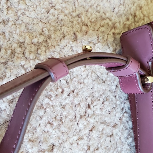 NWOT Roger Vivier Patent Leather Burgundy Handbag - Picture 16 of 16